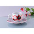Porcelain Espresso Cup with Full Printing